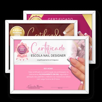 Certificados do curso